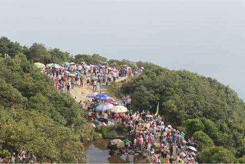 縱情山水，激蕩智慧——TANK007重陽節(jié)帶您一起登高梧桐山